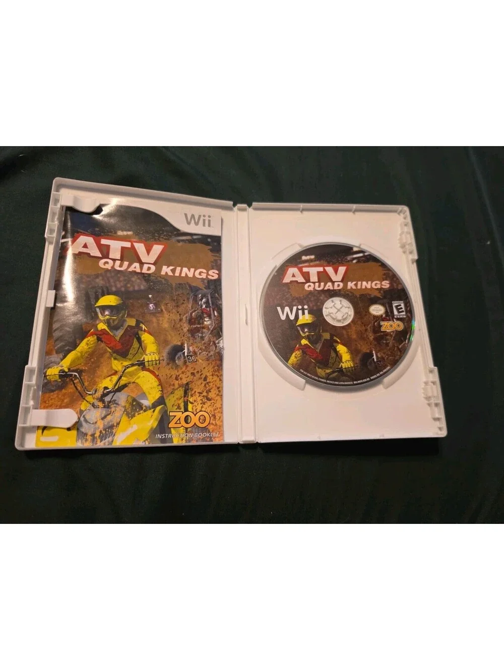 ATV: Quad Kings (Nintendo Wii, 2009) CIB Complete with Manual Video Game